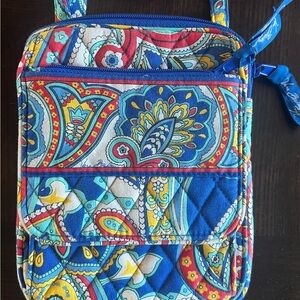 Vera Bradley Marine Paisley Small Crossbody Bag